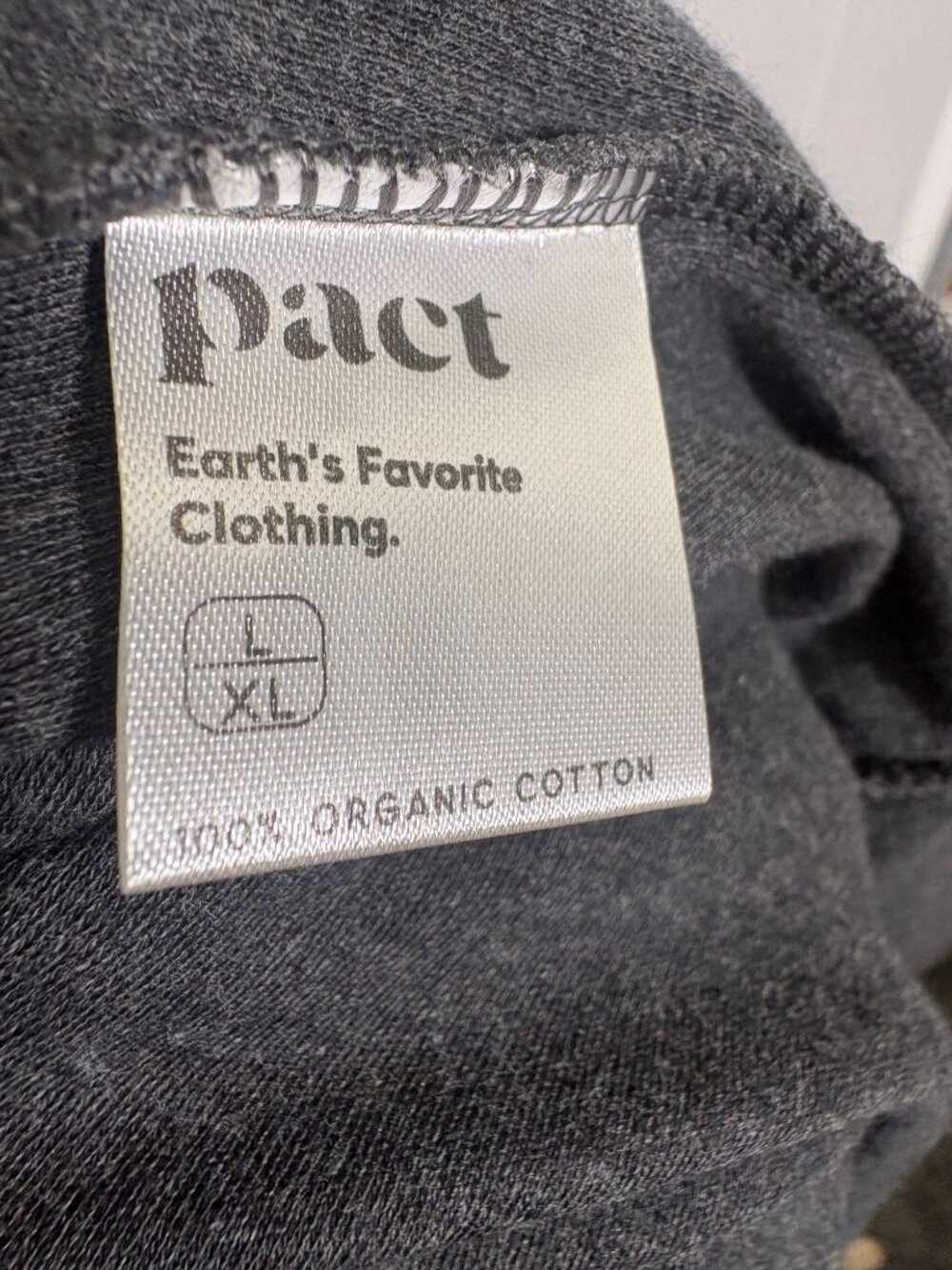 Pact Open front Mid Length Cardigan Size L/XL - Picture 10 of 11
